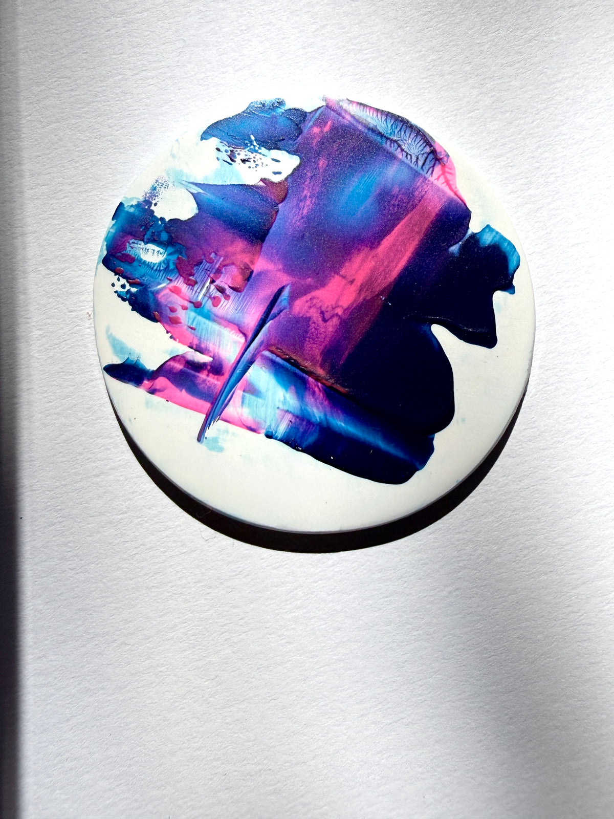 Expressionism - Blue & Pink