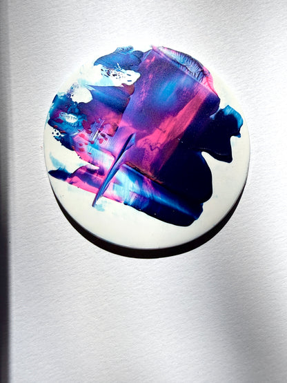 Expressionism - Blue & Pink