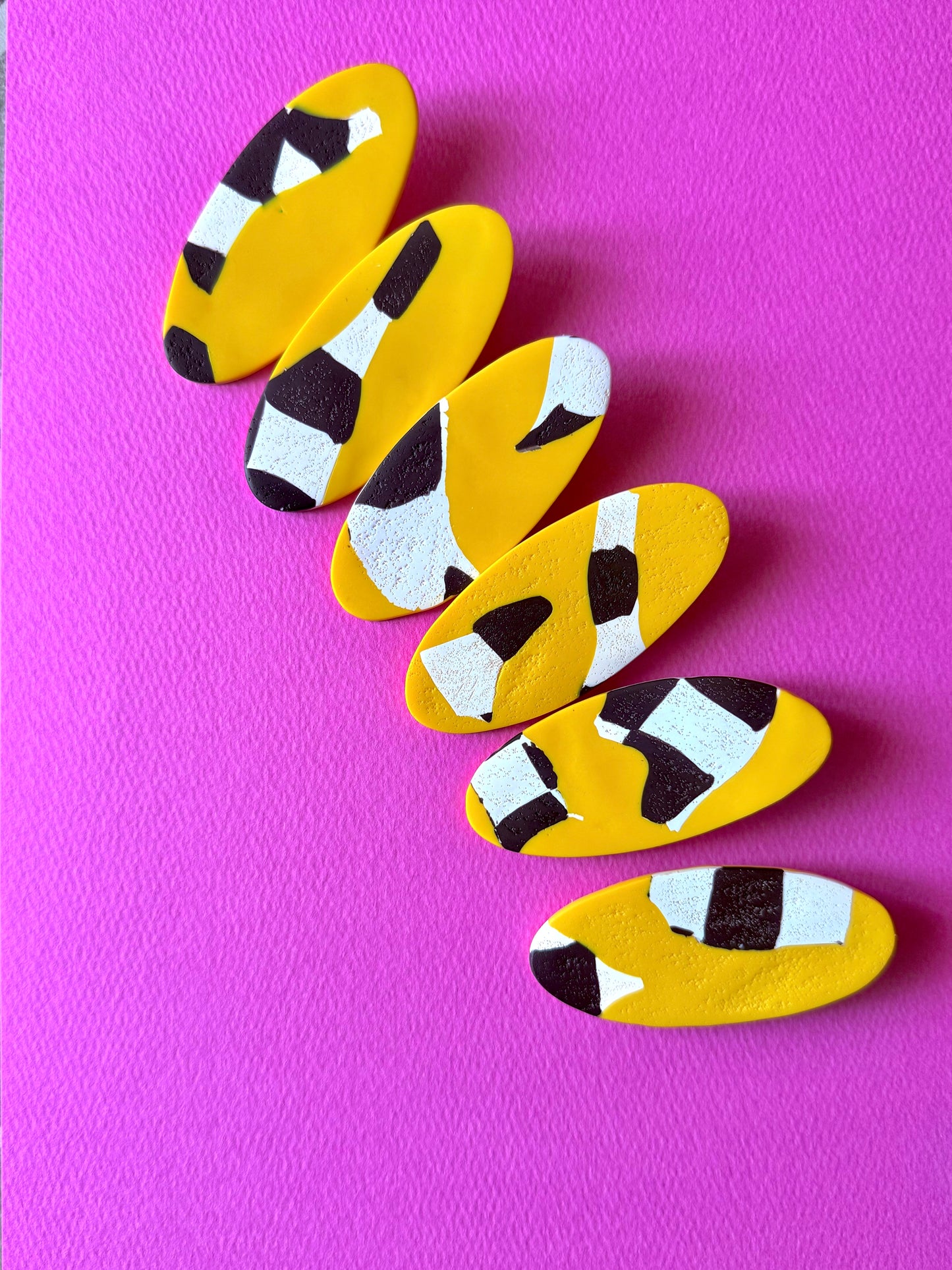 Contemporary Oval Studs