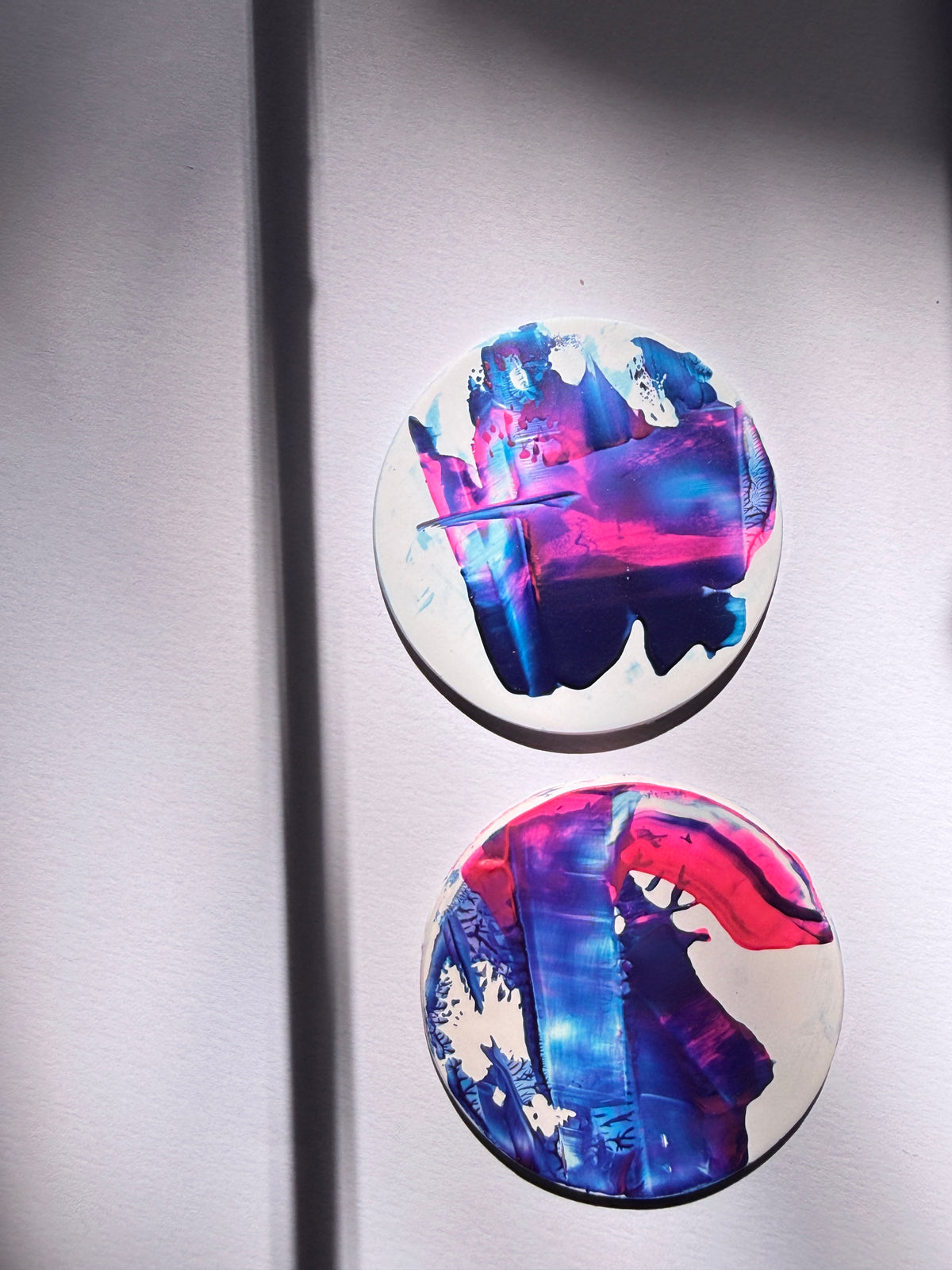 Expressionism - Blue & Pink