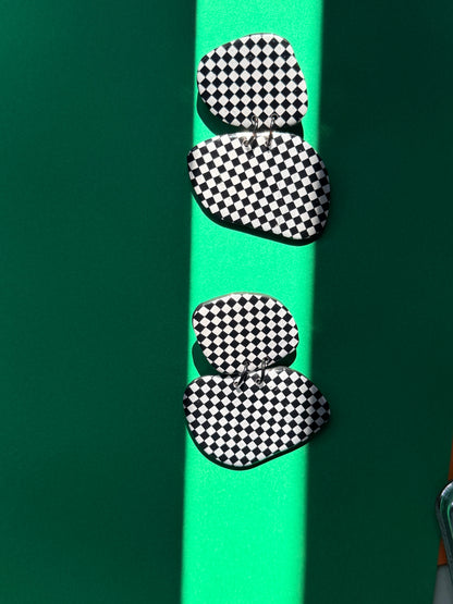 Classic Quads, Black & White checks