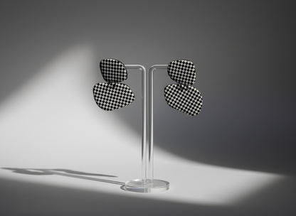 Classic Quads, Black & White checks