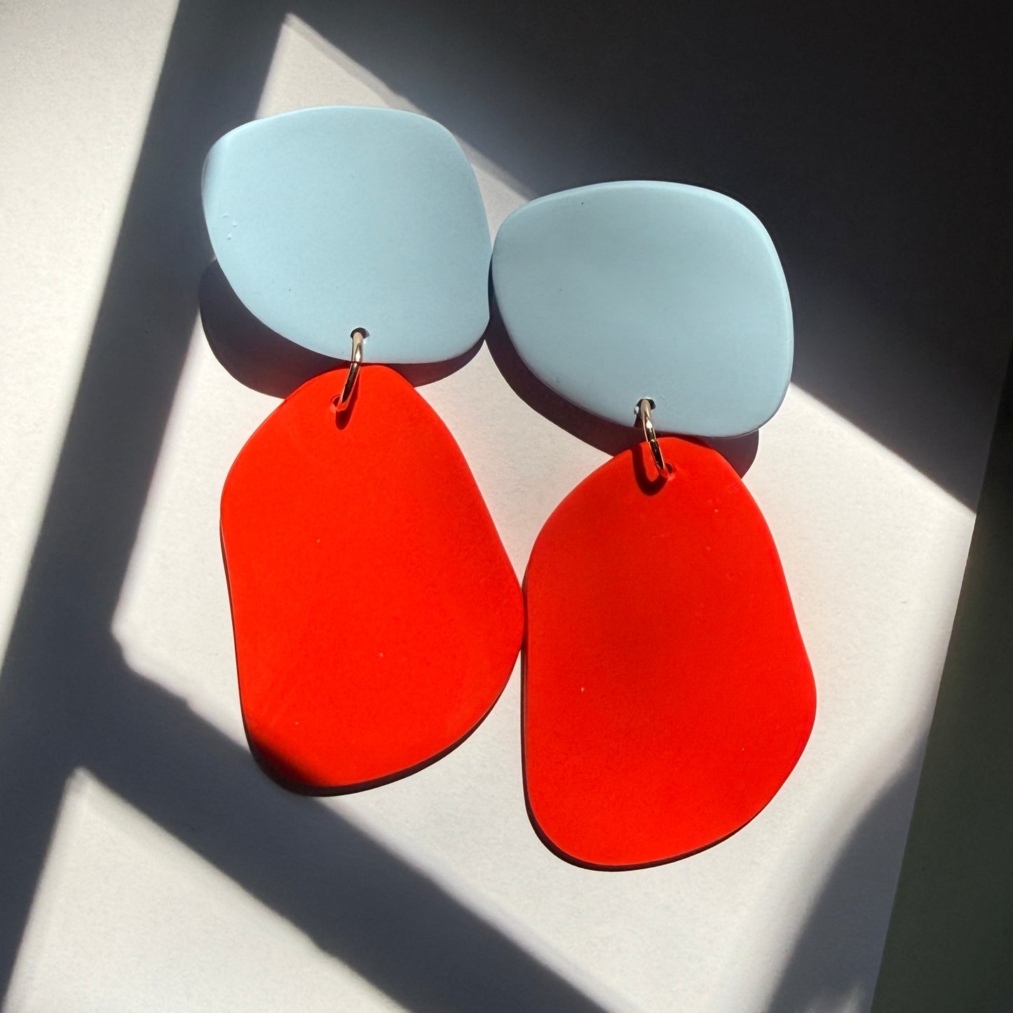Quads - Pale blue & Red