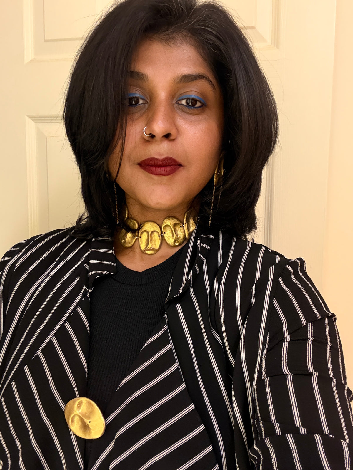 Kao Choker - Antique Gold