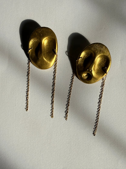 Kao Stud - Antique Gold