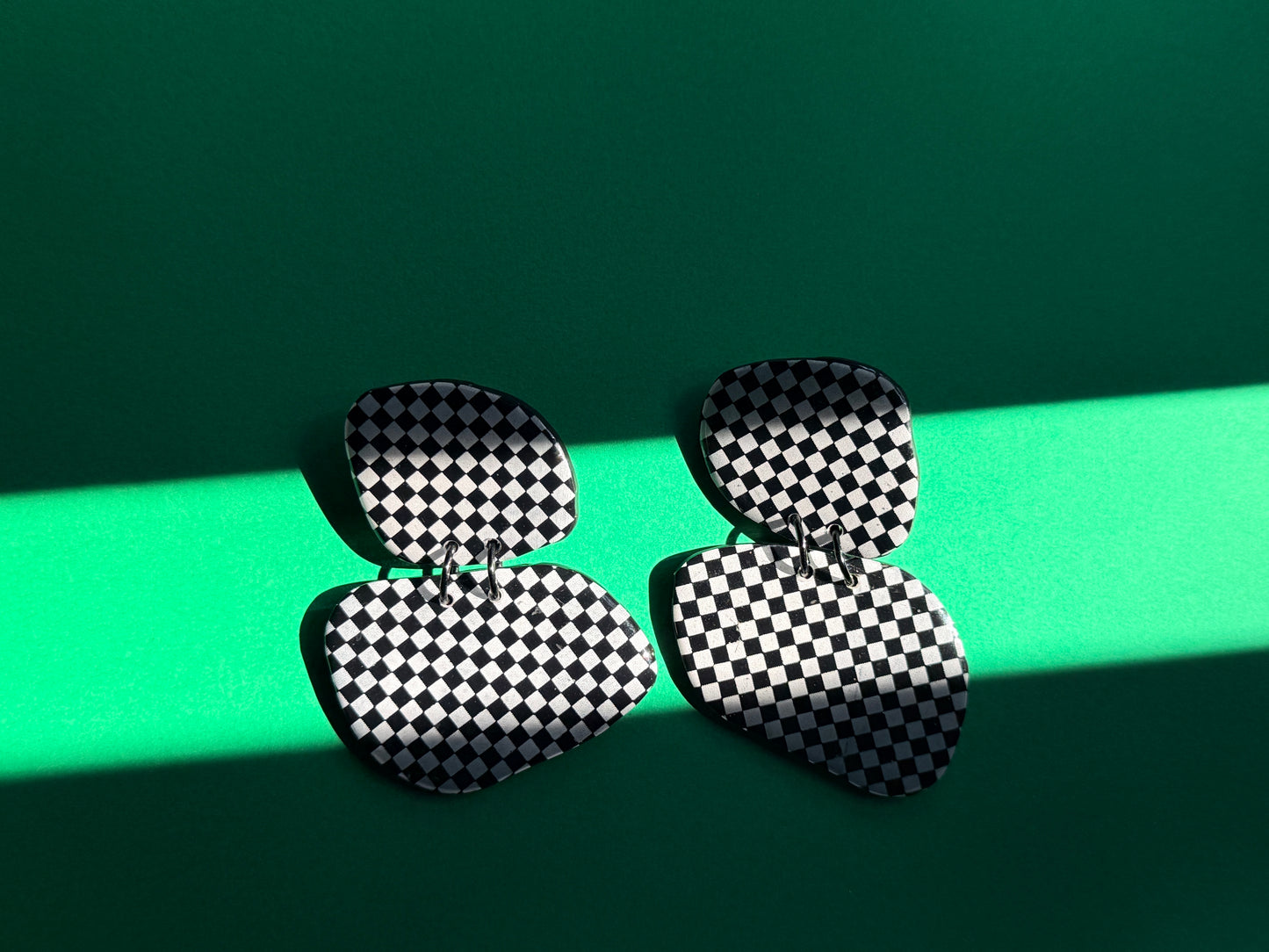 Classic Quads, Black & White checks