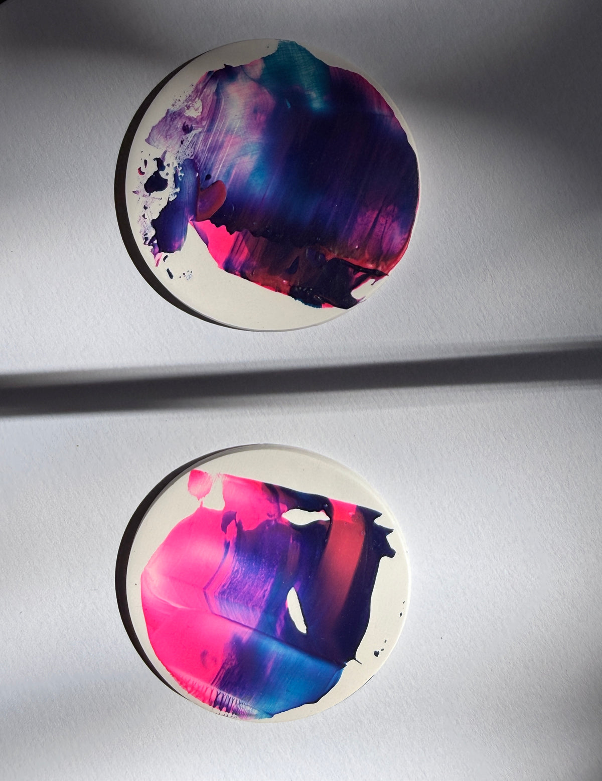 Expressionism - Blue & Pink