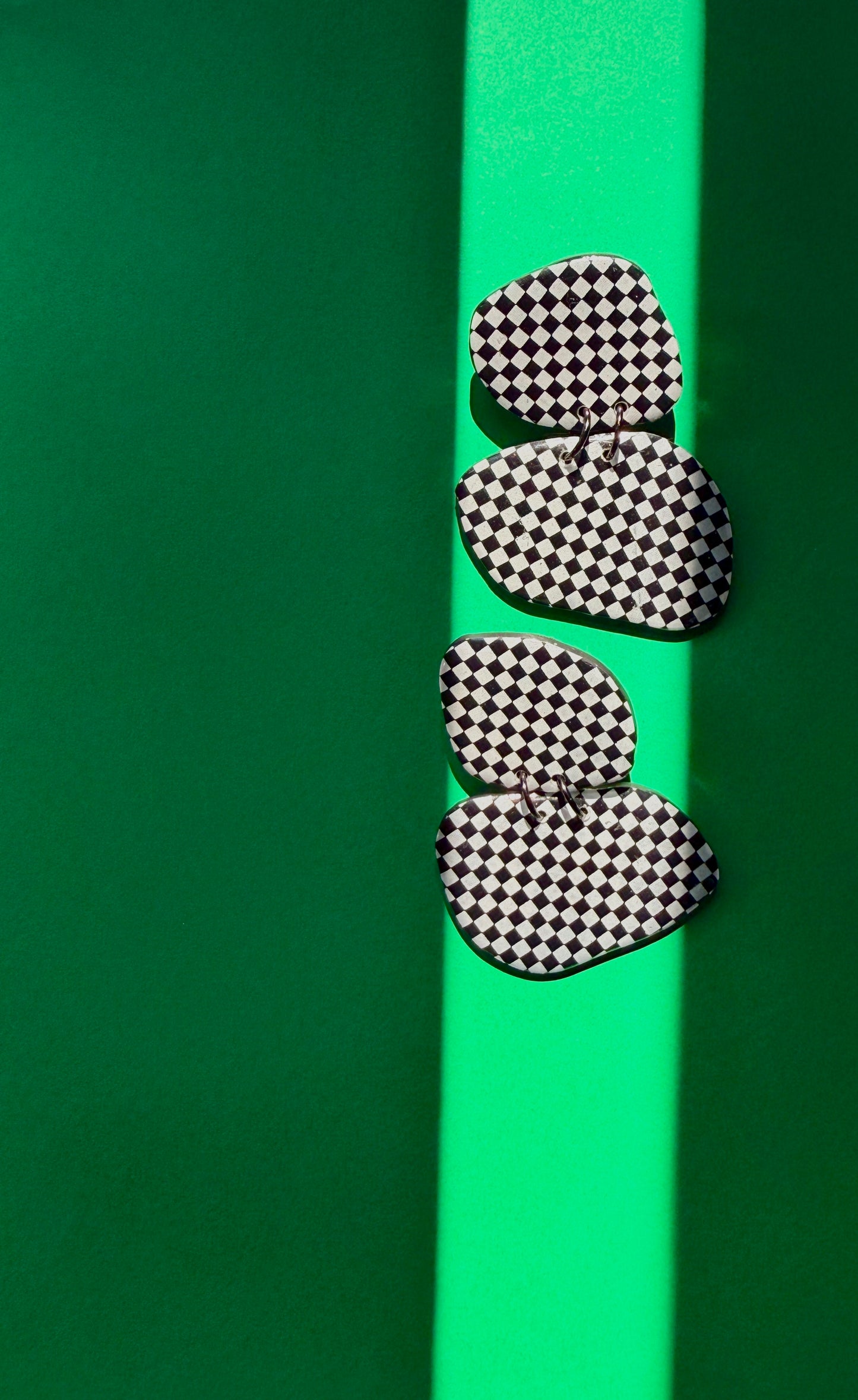 Classic Quads, Black & White checks