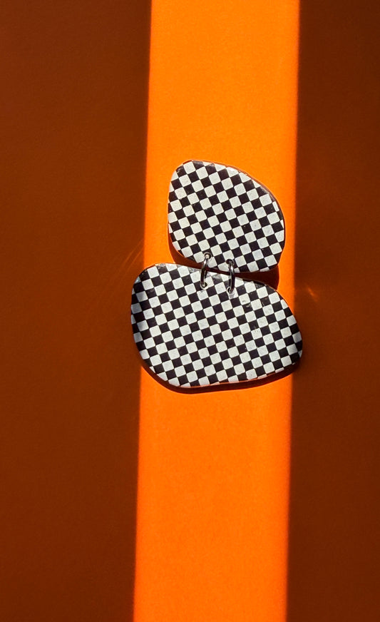 Classic Quads, Black & White checks