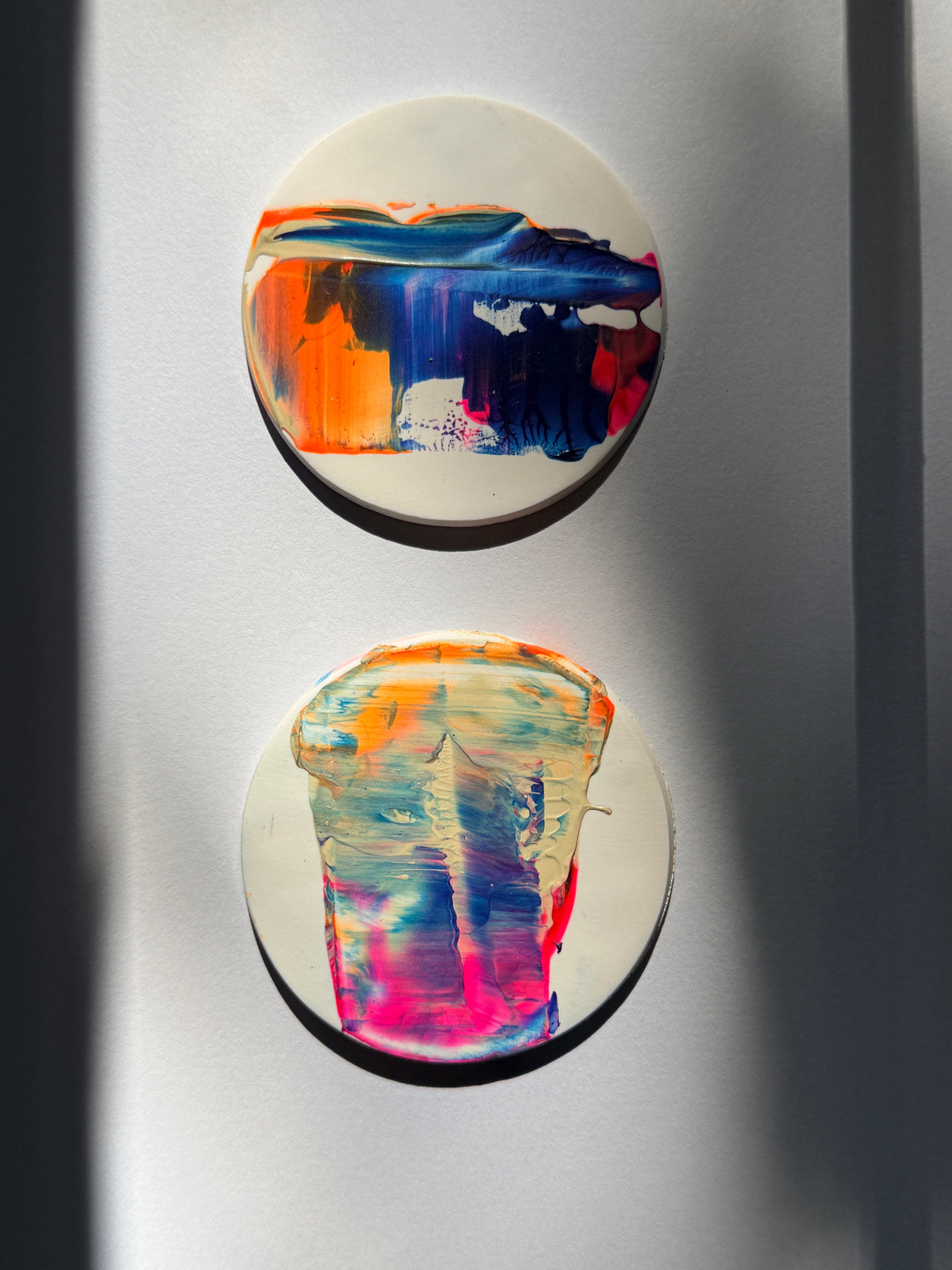 Expressionism - Blue, Orange, Pink