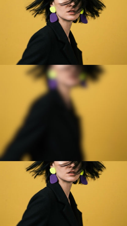 Quads - Yellow & Purple
