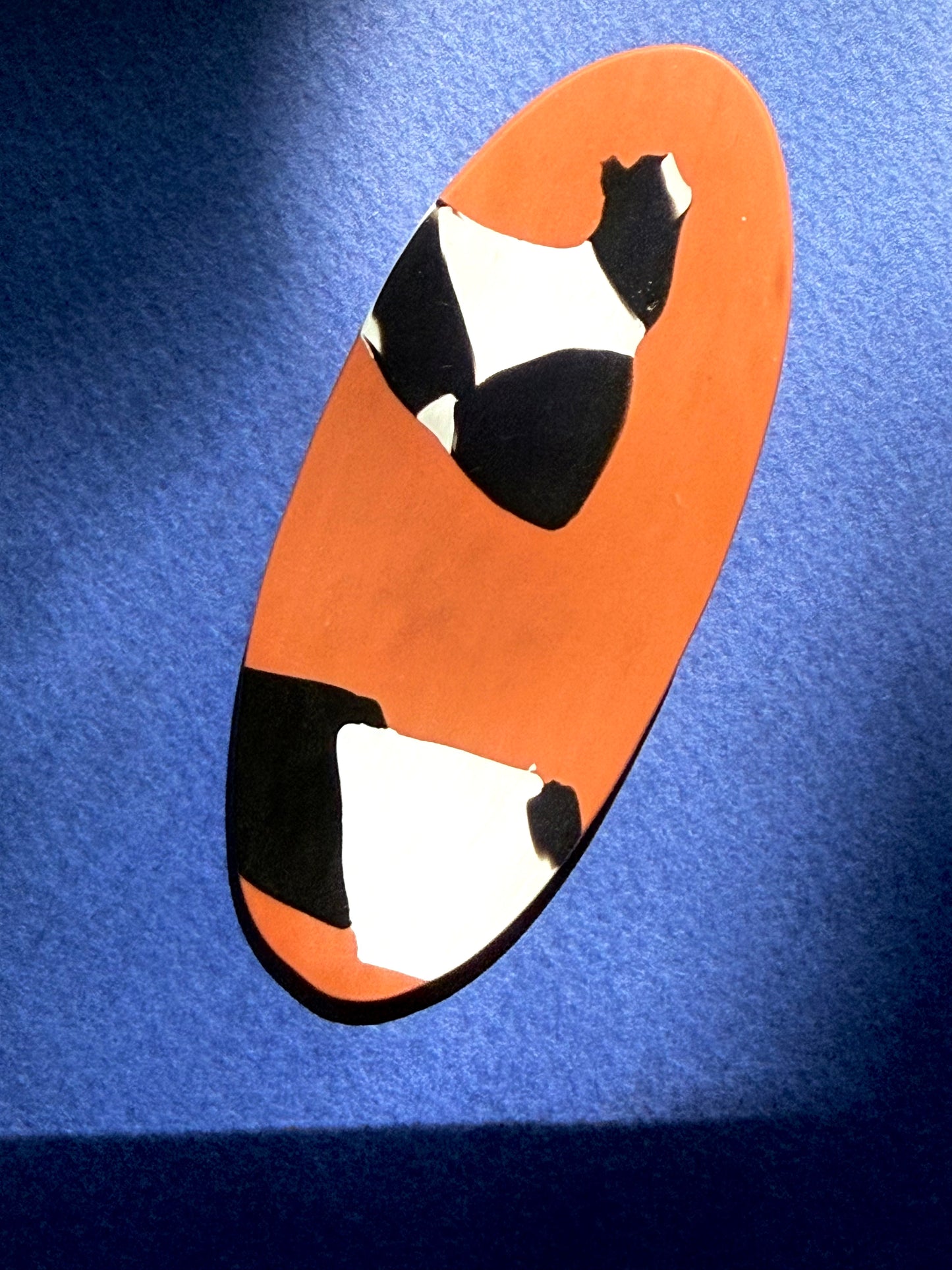 Contemporary Oval Studs