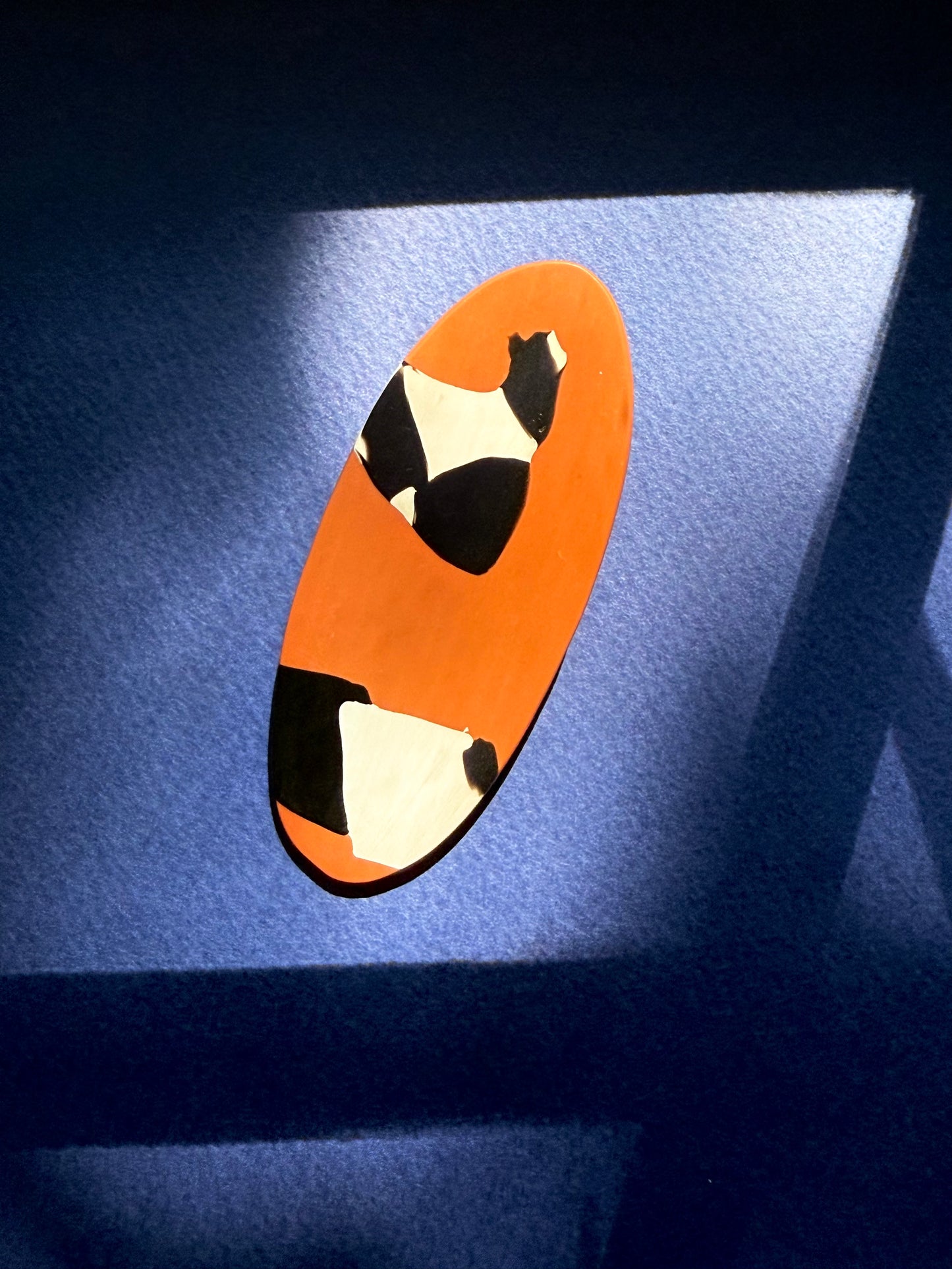 Contemporary Oval Studs