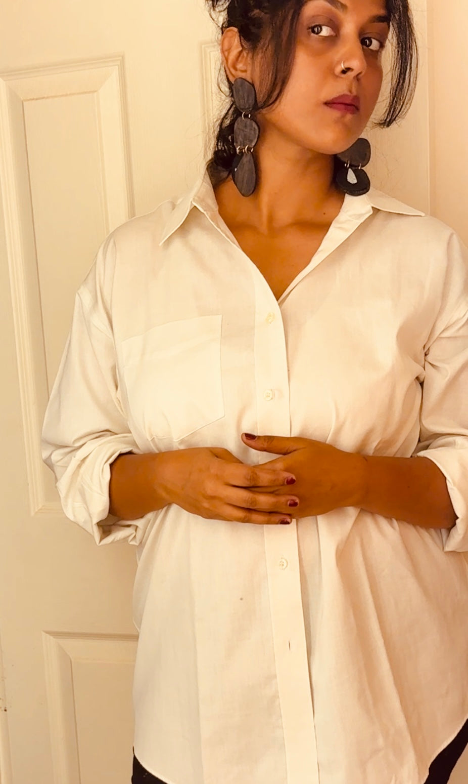 Distressed Nara, Black