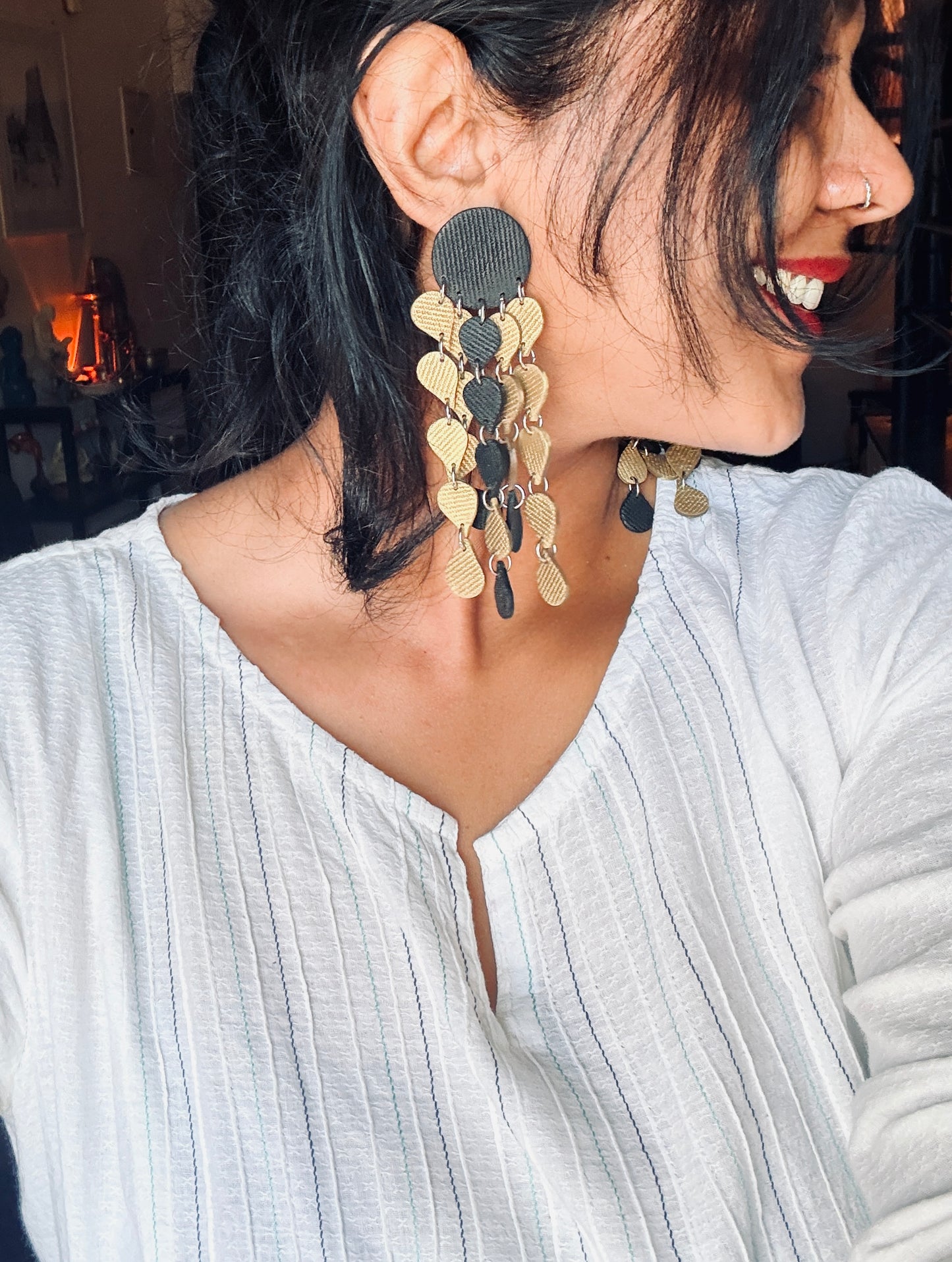 Khonsu, Antique Gold & Black