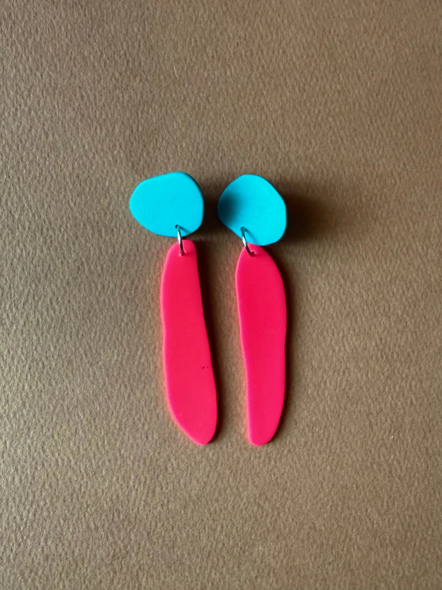 Fem Quads, Turquoise & Neon Pink