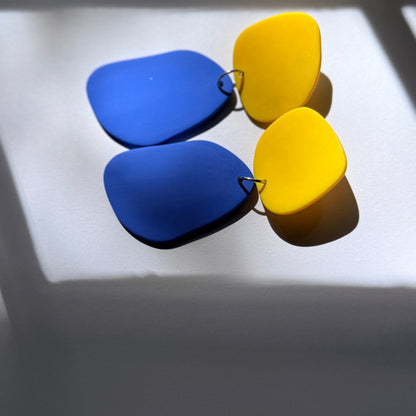 Quads - Yellow & Cobalt Blue