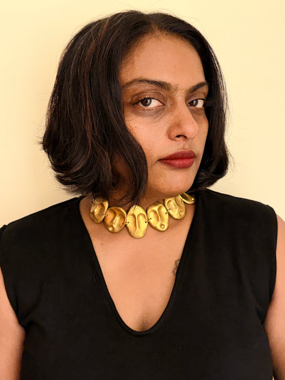Kao Choker - Antique Gold