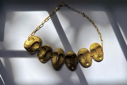 Kao Choker - Antique Gold