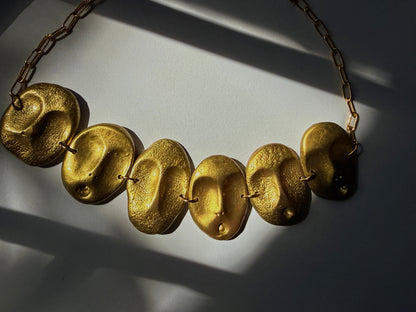 Kao Choker - Antique Gold