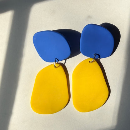 Quads - Cobalt Blue & Yellow