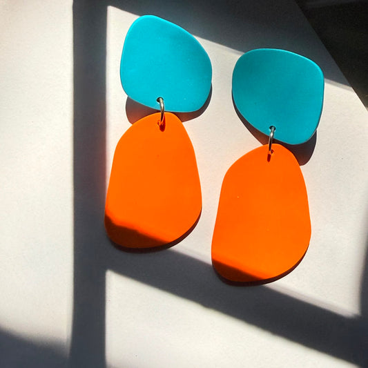 Quads - Turquoise & Orange