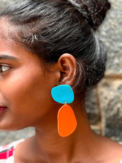 Quads - Turquoise & Orange