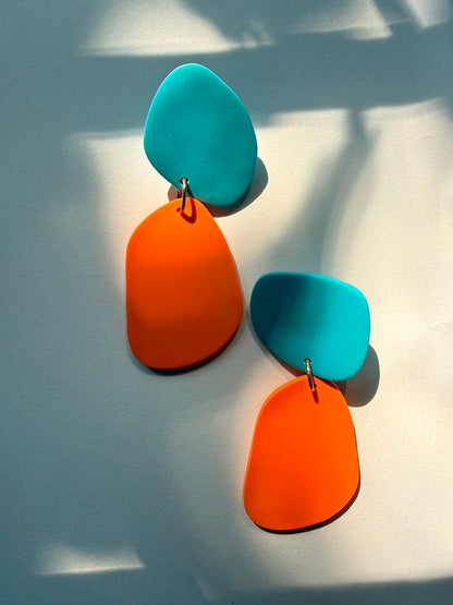 Quads - Turquoise & Orange
