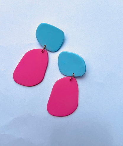 Quads - Pale Blue & Peony