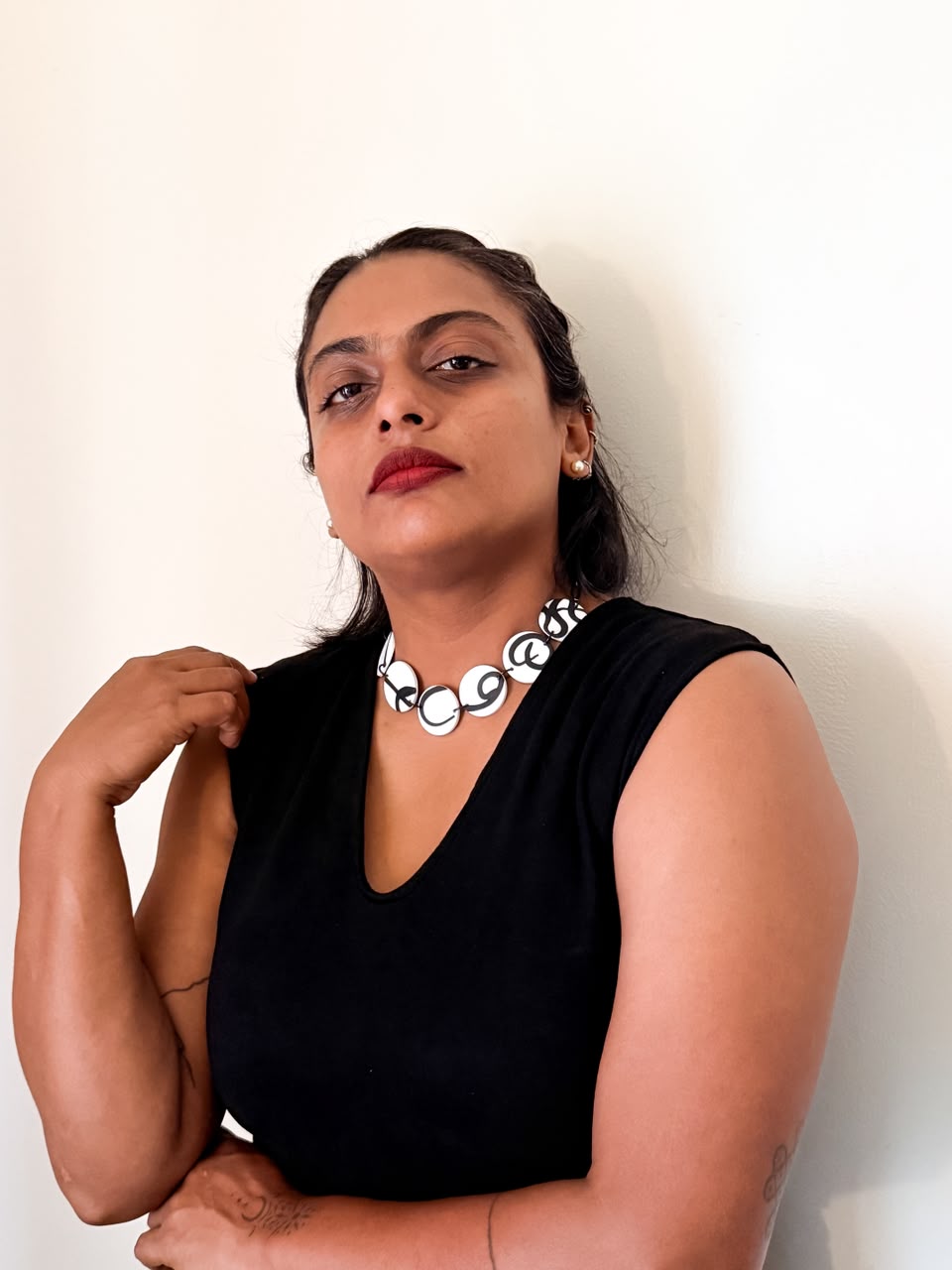 Zen choker - Black & White