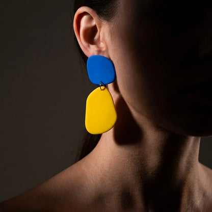 Quads - Cobalt Blue & Yellow